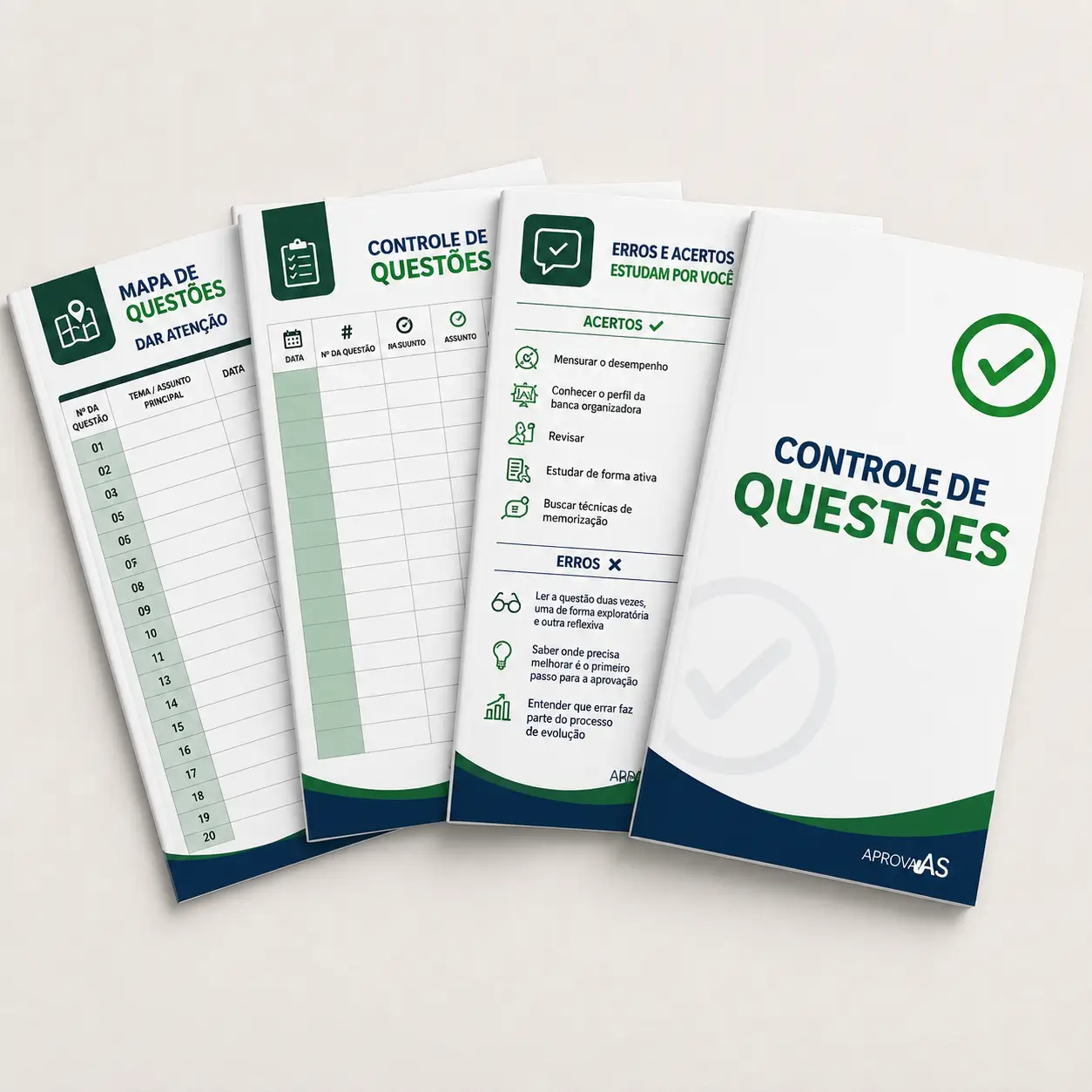 Ebook de Controle de Questões