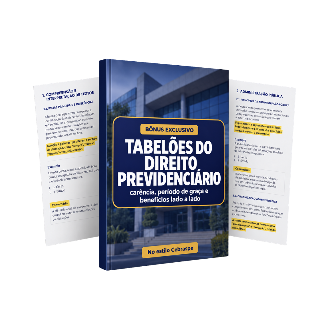 Tabelões do Direito Previdenciário