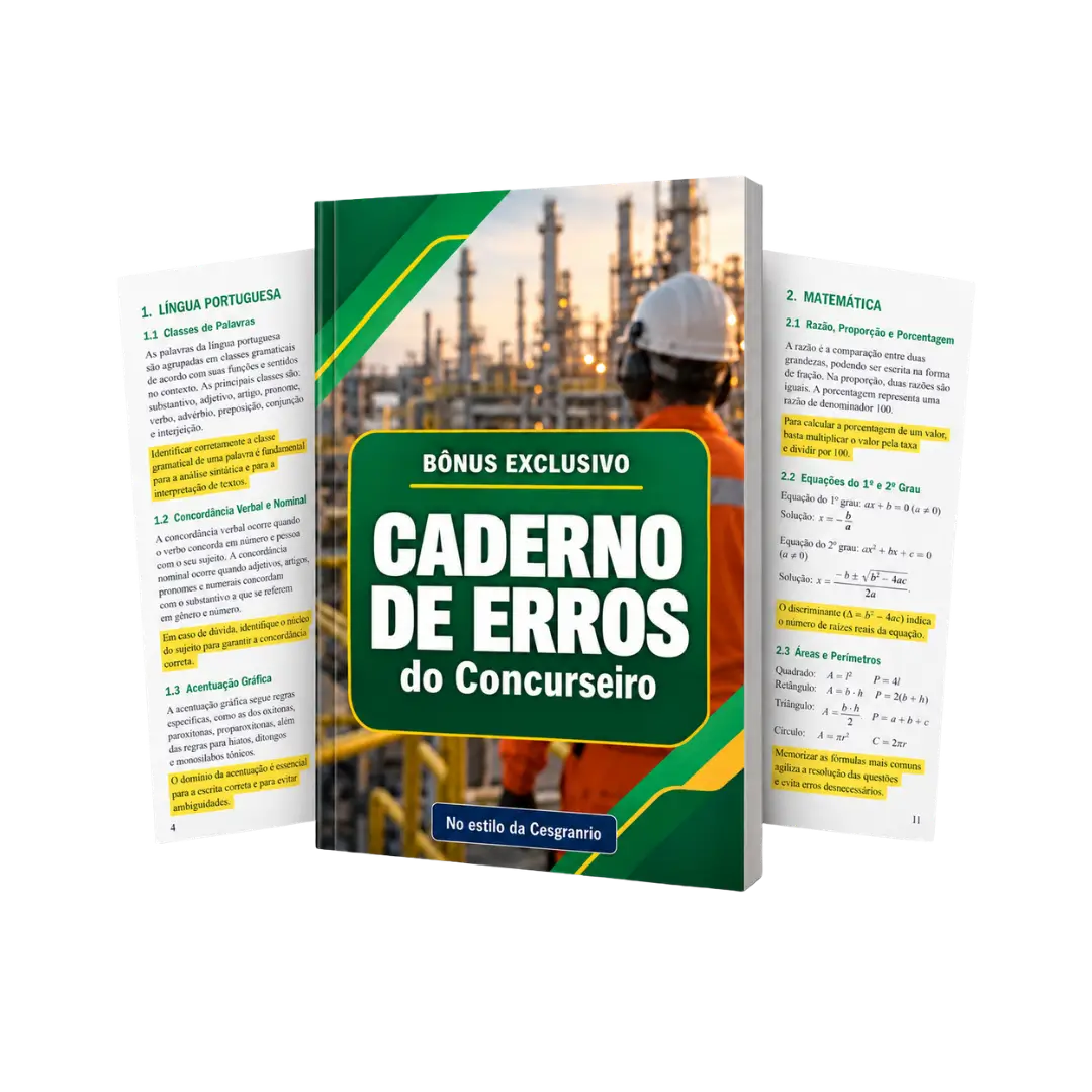 Caderno de Erros do Concurseiro